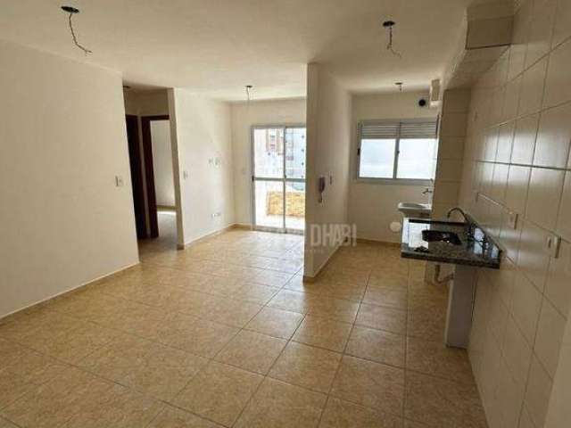 Apartamento de 2 quartos com uma suíte, na Guilhermina, Praia Grande, SP.