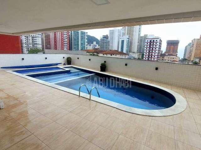 Apartamento com 3 dormitórios à venda, 125 m² por R$ 750.000 - Canto do Forte - Praia Grande/SP