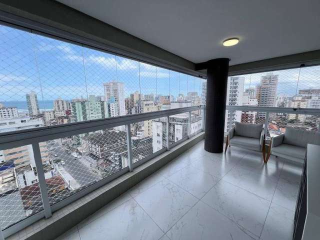 Apartamento com 3 quartos sendo suítes - Vila Guilhermina - Praia Grande/SP