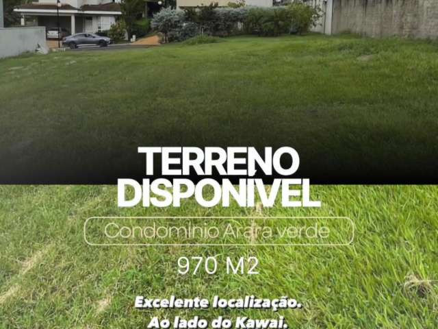 Lote Terreno no Arara Verde - Oportunidade oferta especial