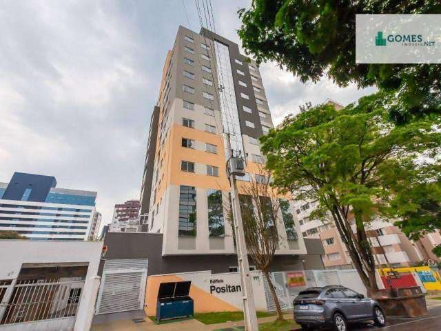 Apartamento com 1 dormitório para alugar por R$ 2.810,00/mês - Água Verde - Curitiba/PR