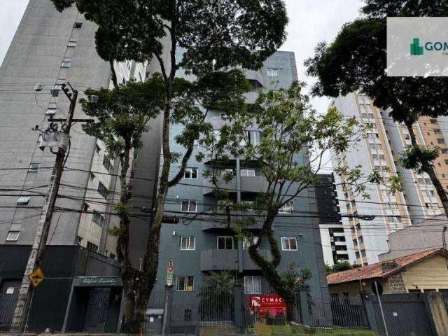 Apartamento com 1 dormitório, 32 m² - venda por R$ 250.000 ou aluguel por R$ 1.850/mês - Portão - Curitiba/PR