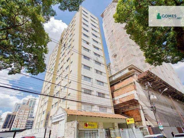 Apartamento com 1 dormitório - venda por R$ 220.000,00 ou aluguel por R$ 1.950,00/mês - Centro - Curitiba/PR