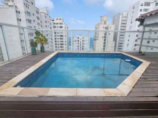 Cobertura com 2 dormitórios, 180 m² - venda ou aluguel - Pitangueiras - Guarujá/SP