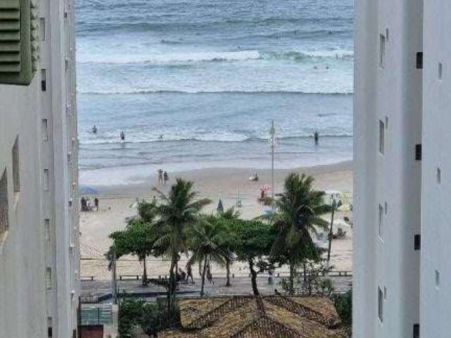 Ótimo apto 1 quadra da praia de pitangueiras, 2 dormitóros. vista mar, 1 vaga de garagem.