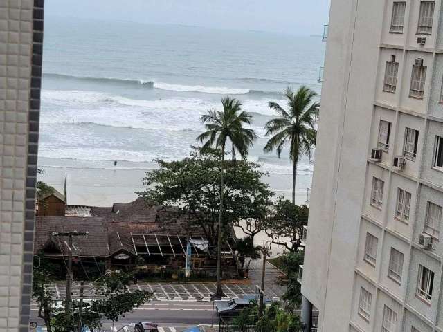 Pitangueiras – na quadra da praia com maravilhosa vista mar, vaga de garagem demarcada no prédio, 95 m² úteis, condondomínio baixo.