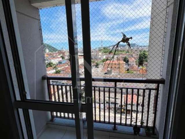 Apartamento para Venda em Santos, Castelo, 2 dormitórios, 1 banheiro, 1 vaga