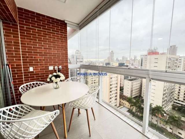 Apartamento com 1 quarto à venda na Rua da Paz, --, Boqueirão, Santos por R$ 899.000