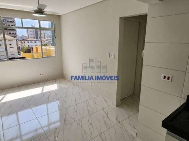 Apartamento com 1 quarto à venda na Avenida Bartolomeu de Gusmão, --, Boqueirão, Santos por R$ 390.000