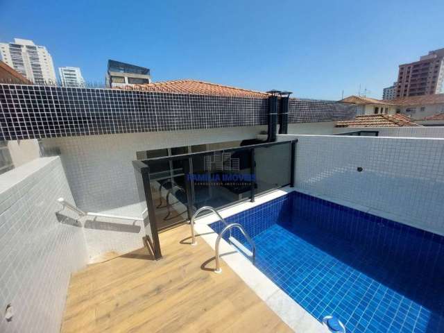 Casa em condomínio fechado com 3 quartos à venda na Delphin Moreira, --, Embaré, Santos por R$ 1.450.000