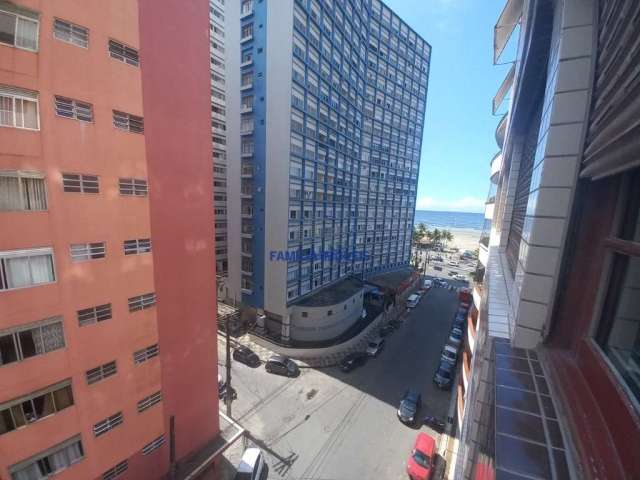 Apartamento com 1 quarto à venda na Praça Princesa Isabel, --, Itararé, São Vicente por R$ 198.000