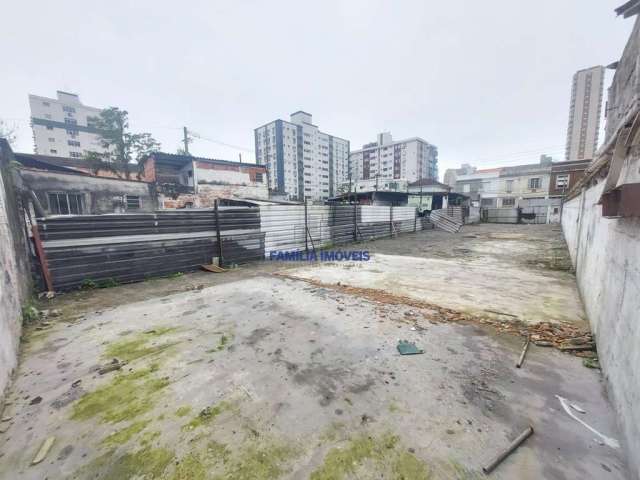 Terreno comercial à venda na Rua Carlos Gomes, --, Campo Grande, Santos por R$ 1.200.000