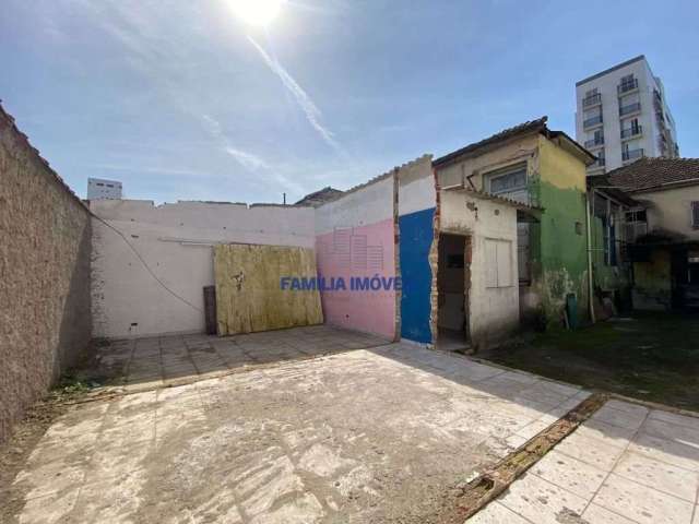 Terreno à venda na Rua Campos Mello, --, Vila Mathias, Santos por R$ 700.000