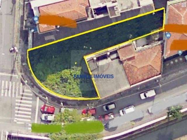 Terreno à venda na Da Constituição, --, Vila Mathias, Santos por R$ 890.000