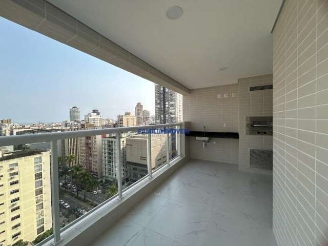 Apartamento com 2 quartos à venda na Avenida Ana Costa, --, Gonzaga, Santos por R$ 1.390.000