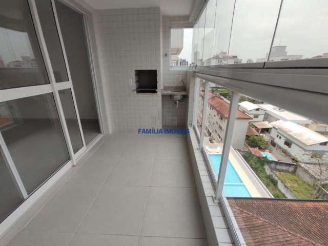 Apartamento com 2 quartos para alugar na Rua José Clemente Pereira, --, Campo Grande, Santos por R$ 3.800