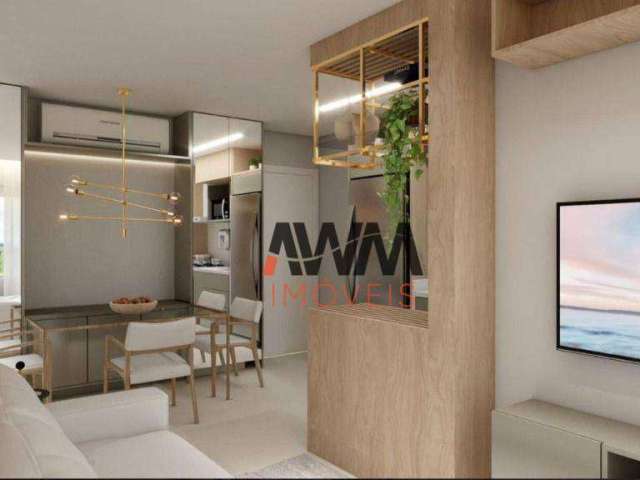 Apartamento com 2 dormitórios à venda, 66 m² por R$ 430.000,00 - Setor Central - Goiânia/GO