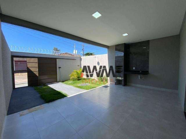 Casa com 2 quartos 1 Suíte à venda, 85 m² por R$ 380.000 - Residencial Rio Verde - Goiânia/GO