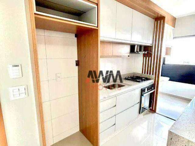 Apartamento com 2Quartos, 1 Suite (Armarios e Ar condicionado) à venda, por R$ 680.000 - Setor Pedro Ludovico - Goiânia/GO