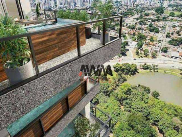 Cobertura Penthouse com 4 dormitórios à venda, 356 m² por R$ 4.200.000 - Setor Marista - Goiânia/GO