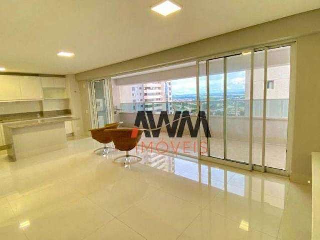 Apartamento com 3 suites, 139 m² - venda por R$ 1.380.000 ou aluguel por R$ 7.030/mês - Park Lozandes - Goiânia/GO