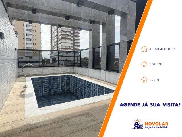 Luxuosa Casa com Piscina e Área Gourmet em Praia Grande