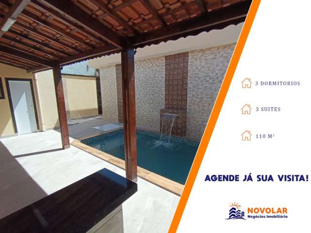 Espetacular Residência com 3 Suítes, Piscina e Área Gourmet