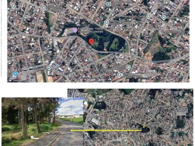 Terreno à venda na Adélio Corrêa, Jardim Osasco, Colombo por R$ 470.000