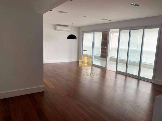 Apartamento com 3 dormitórios para alugar, 186 m²  - Vila Hamburguesa - São Paulo/SP