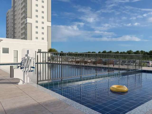 Apartamento 43m² no Olho D'agua Espaço Gourmet, 02 Quartos