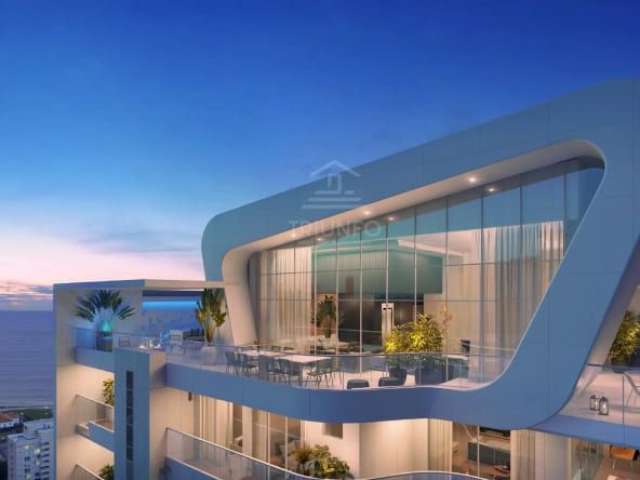 Apartamento 286m² na Ponta D'areia Espaço Gourmet 04 quartos