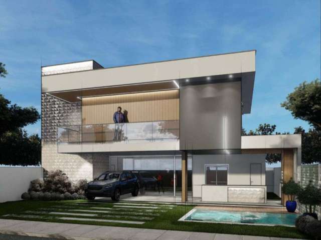 Casa Duplex no Araçagy 225m² na planta, Espaço gourmet com churrasqueira, 04 Quartos