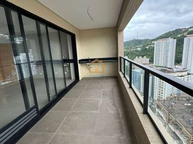 Apartamento 2 Dormitorios sendo uma suíte - José Menino, Santos/SP