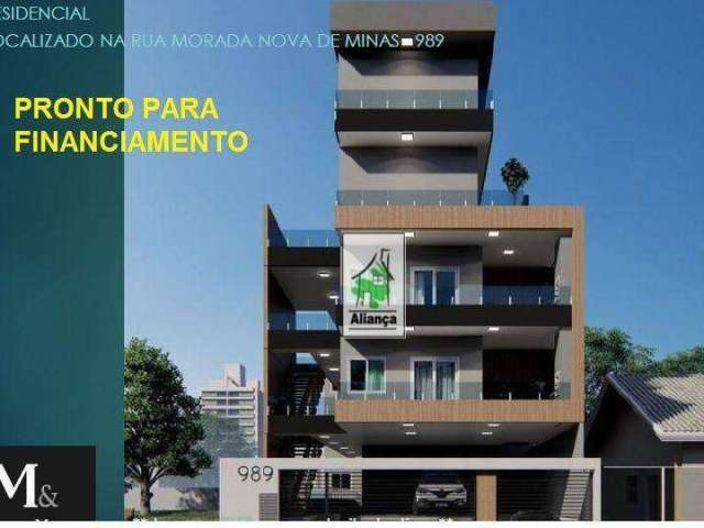 Aptos novos, 2 dorms,  com sacada,1 vaga no Jardim Centenario