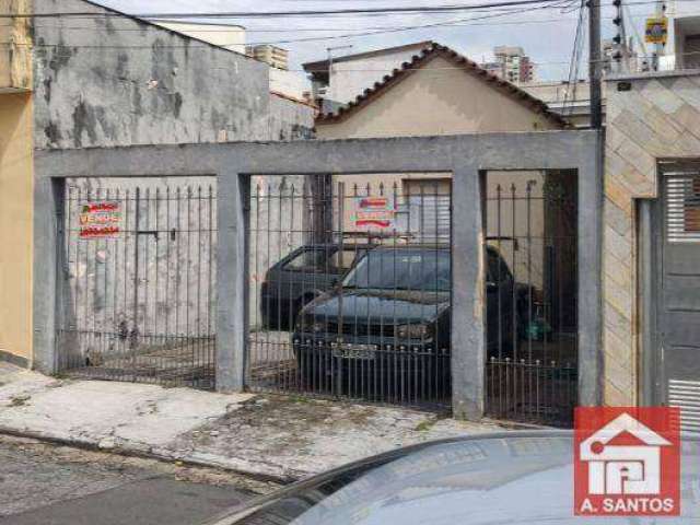 Casa térrea ou Terreno com 152 mts no Tatuapé com 2 dormitórios e 2 vagas