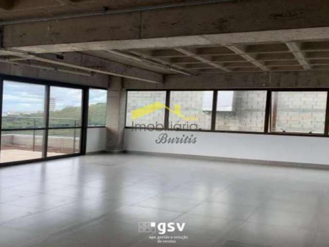 Sala Comercial com Terraço Amplo no Bairro Buritis