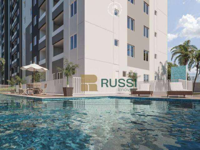 Apartamento com 2 dormitórios à venda, 52 m² por R$ 350.000,00 - Parque Residencial Flamboyant - São José dos Campos/SP