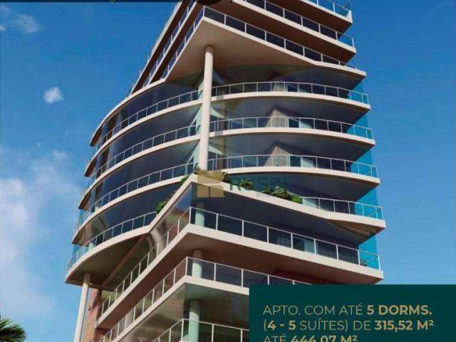 Apartamento com 4 dormitórios à venda, 315 m² por R$ 4.276.944,00 - Indaiá - Caraguatatuba/SP