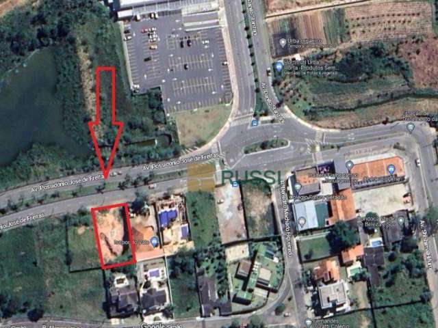 Terreno comercial em frente ao Villarreal à venda, 823 m² por R$ 1.300.000 - Urbanova - São José dos Campos/SP