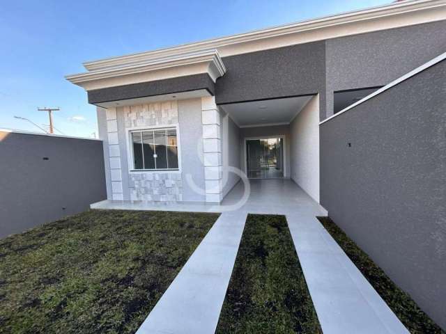 Casa para Venda em Araucária, Fazenda Velha, 3 dormitórios, 1 banheiro, 2 vagas