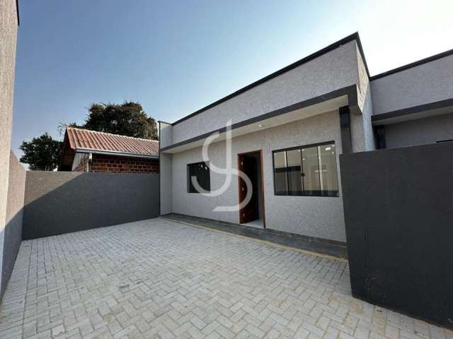 Casa para Venda em Araucária, Iguaçu, 3 dormitórios, 1 banheiro, 2 vagas