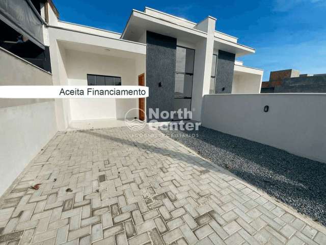 Casa Geminada á venda com Suíte e Quintal, N° 2 Bairro Costeira, Balneário Barra do Sul, SC