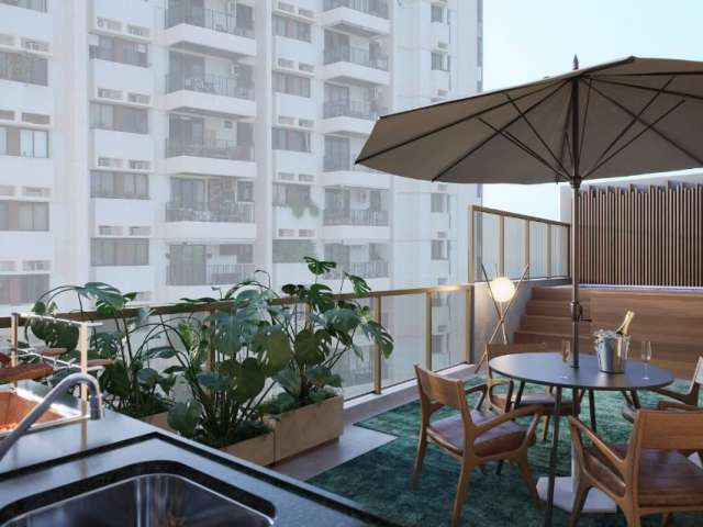 Apartamento Garden com 2 Suítes e 2 Vagas em Copacabana