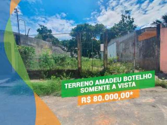 Terreno 8x18 Amadeu Botelho