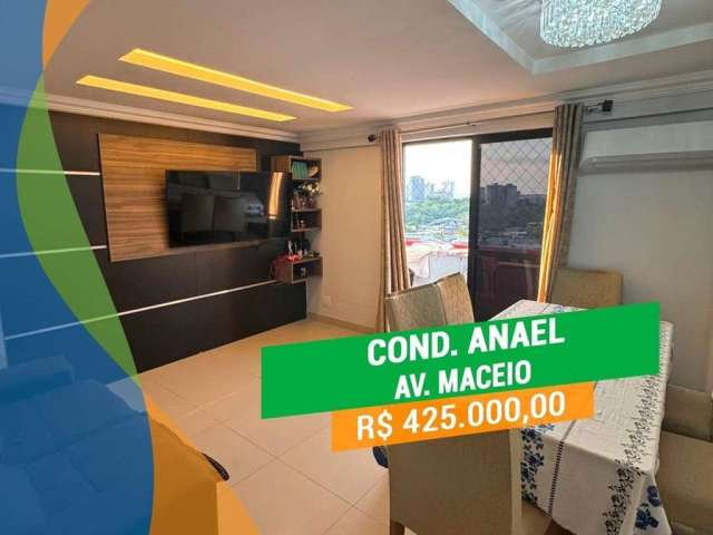 Apartamento com 3 quartos à venda na Rua Maceió, 71, Nossa Senhora das Graças, Manaus, 92 m2 por R$ 425.000