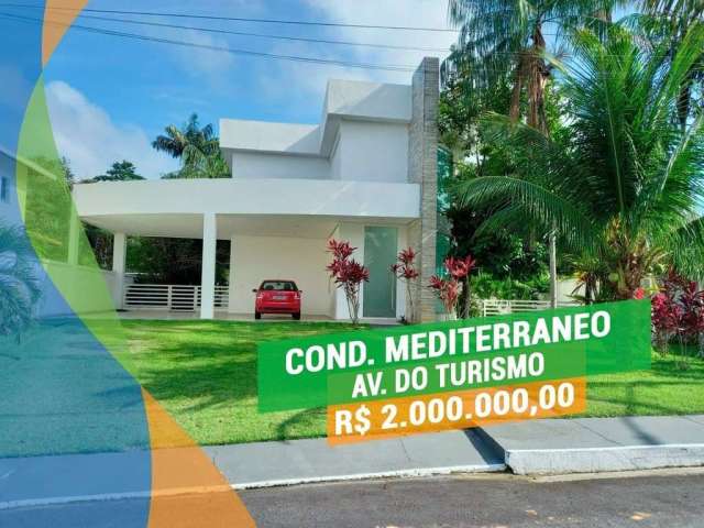 Casa em condomínio fechado com 3 quartos à venda na Condomínio Mediterrâneo, Tarumã, Manaus, 503 m2 por R$ 2.000.000