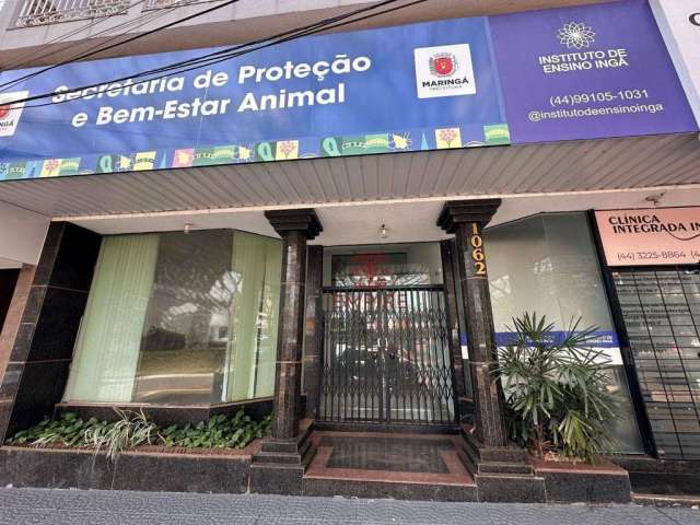 Sala comercial para locação na zona 03 em maringá proximo ao parque do ingá