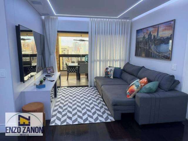 Apartamento mobiliado com 4 dormitórios à venda, 177 m² por R$ 1.820.000 - Vila Dayse - São Bernardo do Campo/SP