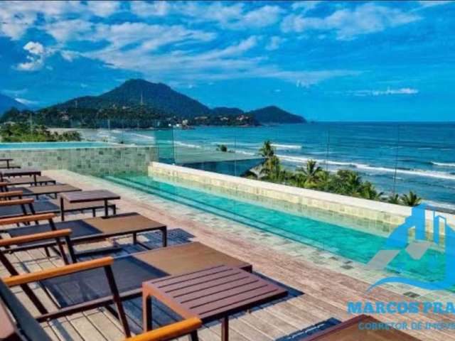 Lindo apartamento com vista para o mar na Praia Grande em Ubatuba - SP