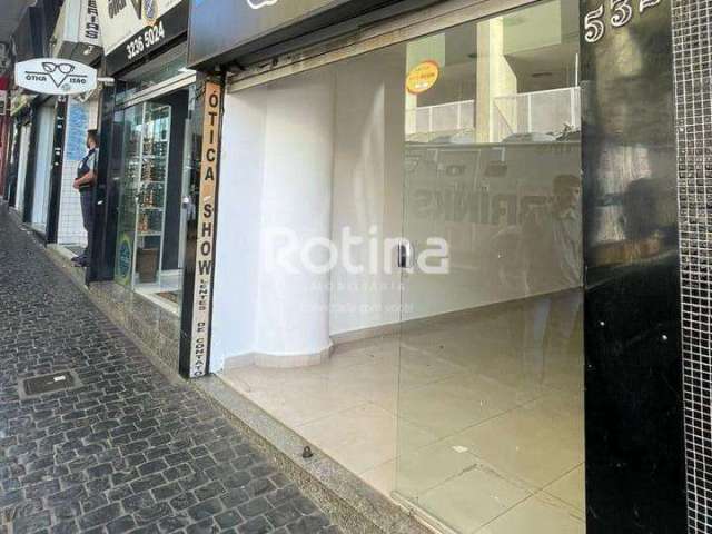 Loja para alugar, Centro - Uberlândia/MG - Rotina Imobiliária